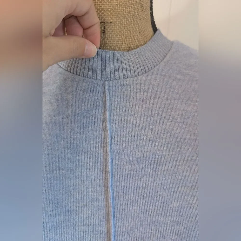 Steve Madden Women's Sky Blue Crewneck Dress
